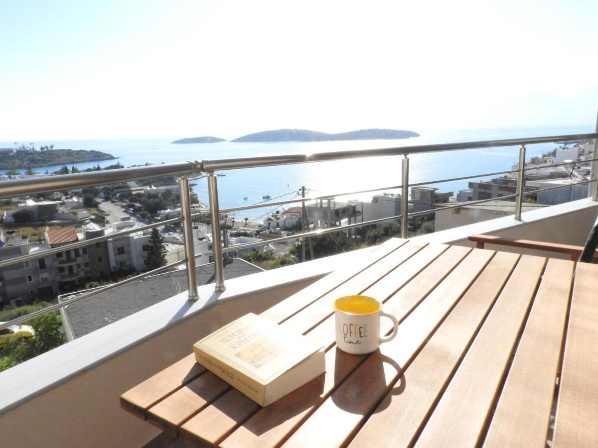 Elea Sea View Apartment In Ag. Nikolaos Ájosz Nikólaosz Kültér fotó